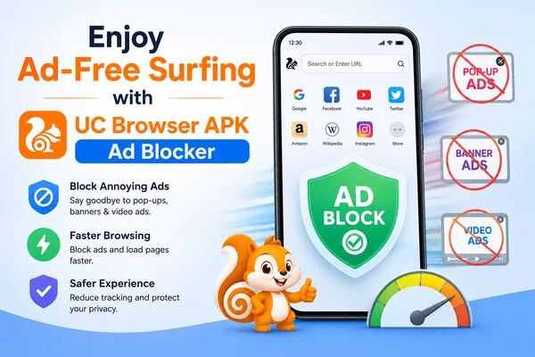 Enjoy Ad-Free Surfing with UC Browser APK Ad Blocker